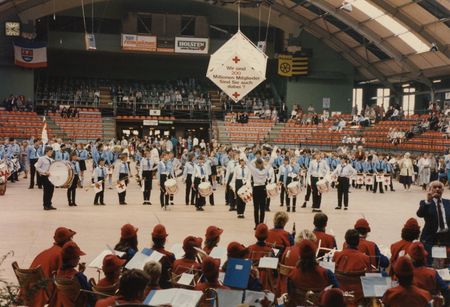 Musikalische Vorführung des Jugendrotkreuzorchesters